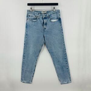 Levi's Big E Wedgie Jeans Size 30 Button Fly High Rise Straight 90s Minimalist